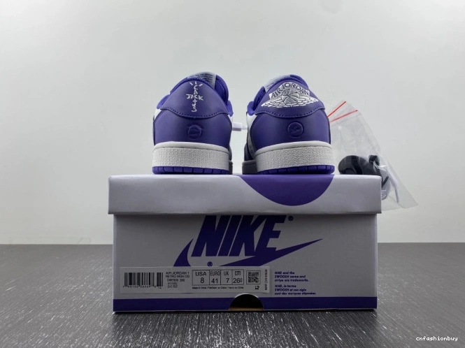 X CUSTOM AIR JORDAN DM7890-386 TRAVIS X OFF-WHITE 1 SCOTT 1211